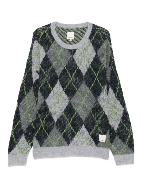 EMPORIO ARMANI Emporio Armani Argyle-check Jumper