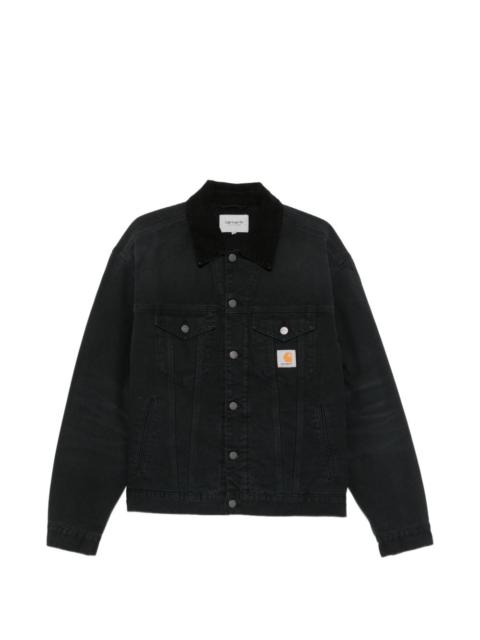 Carhartt WIP Stone Canvas OG trucker jacket