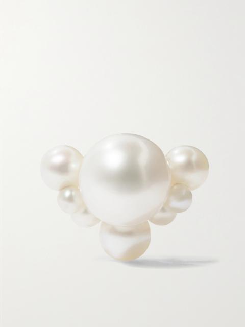 SOPHIE BILLE BRAHE Chambre De Perle 14-karat Gold Pearl Single Earring