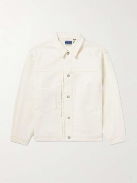 Sashiko Cotton Trucker Jacket