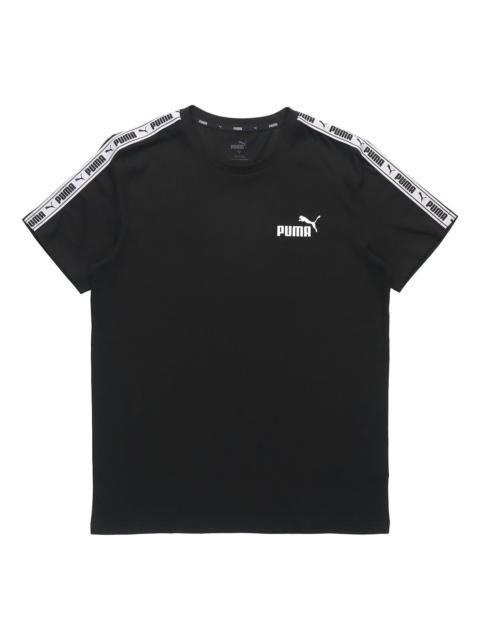 PUMA Taping Logo T-Shirt 'Black' 532557-01