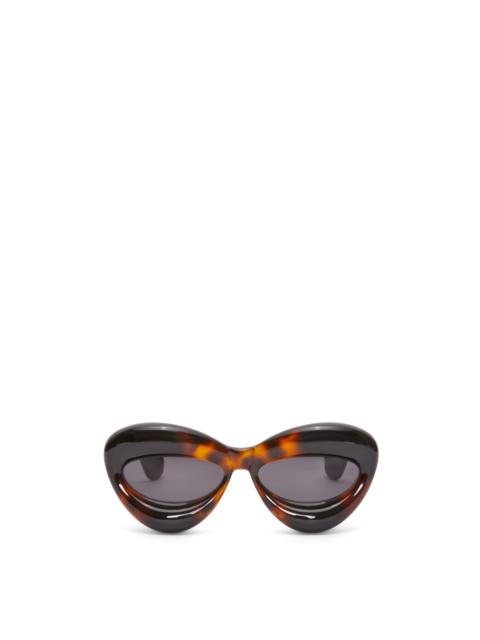 Loewe Inflated cateye sunglasses in nylon