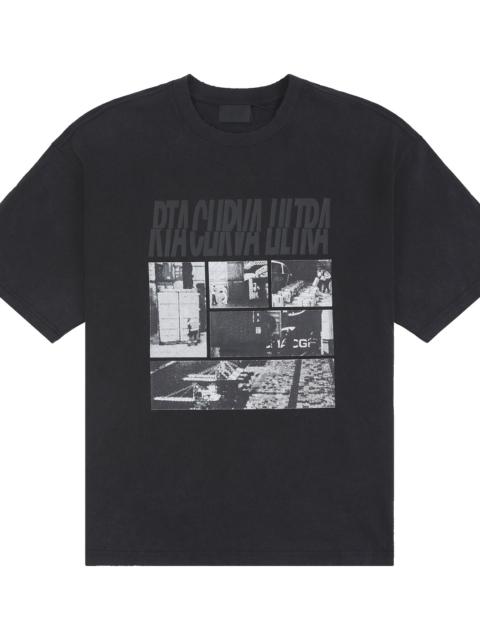 RTA Colin Oversized Tee "Vintage Black Photo Montage" MCVUK1447 T1322VGBPM