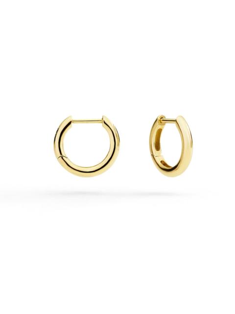 DoDo YELLOW GOLD ESSENTIALS HOOP EARRINGS