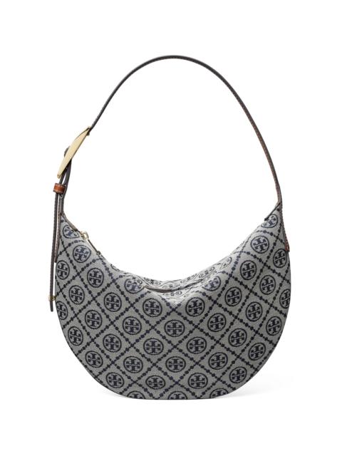 TORY BURCH Women's T Monogram Printed Hobo Bag - Tory Navy