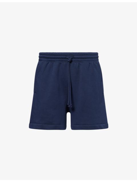 SKIMS Fleece Lounge Relaxed-Fit Cotton-Blend Sweat Shorts