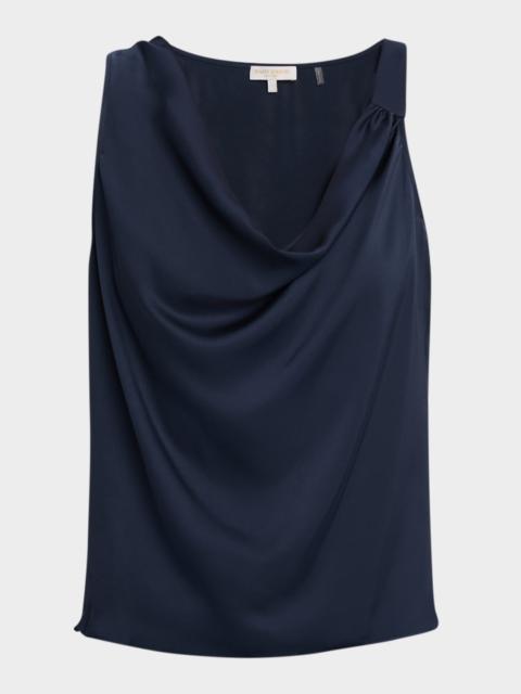 RAMY BROOK Zoe Draped Satin Blouse
