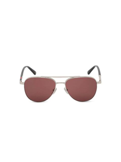 GUCCI pilot-frame sunglasses