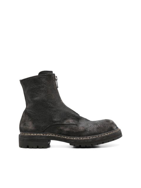 Guidi 45mm leather ankle boots