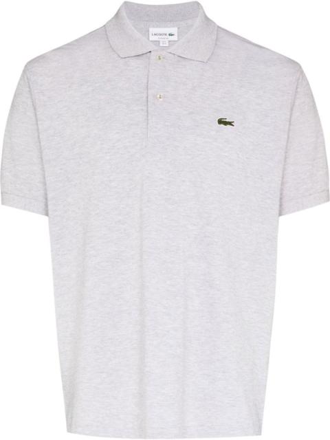 LACOSTE logo-patch polo shirt