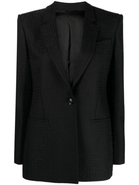 Givenchy 4G jacquard wool blazer