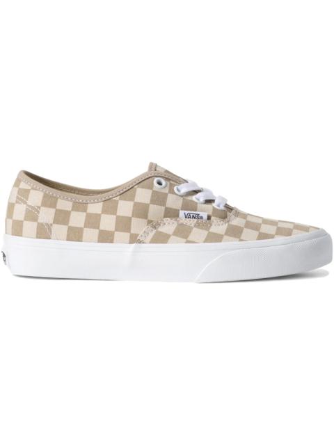 Vans Vans Authentic Checkerboard Aluminum Grey Oatmeal Beige
