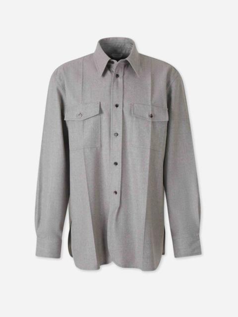 Bottega Veneta PLAIN WOOL SHIRT