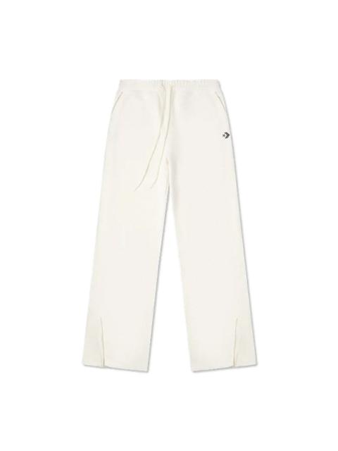 Converse (WMNS) Converse Open Hem Knit Pant 'Egret' 10026063-A02