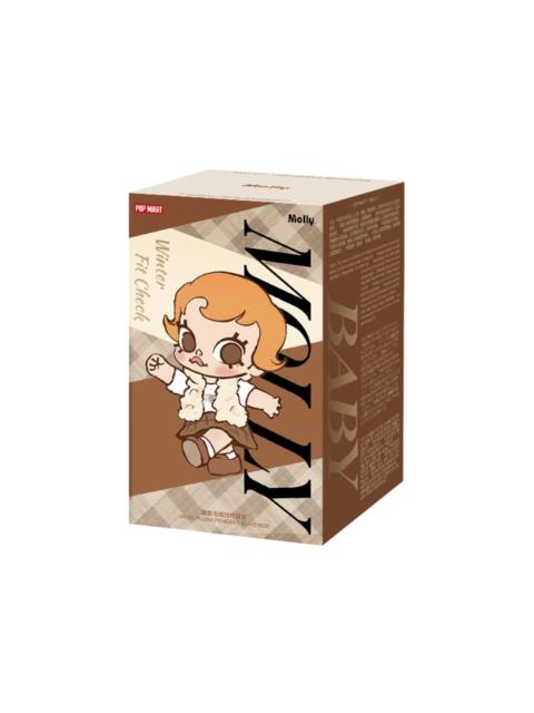POP MART Pop Mart Baby Molly Winter Fit Check Series Vinyl Plush Pendant Single Blind Box