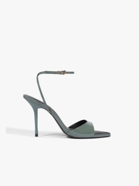 SCHUTZ Elodie Buckle Patent Leather Sandal