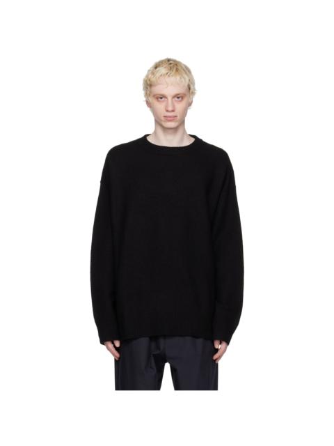 Black Brushed Sweater