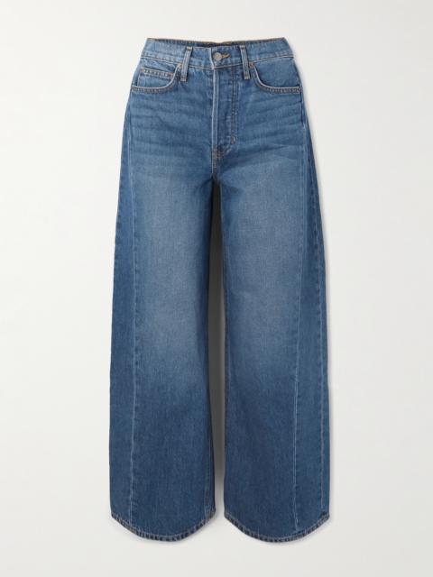 VERONICA BEARD Ryder High-rise Barrel-leg Jeans