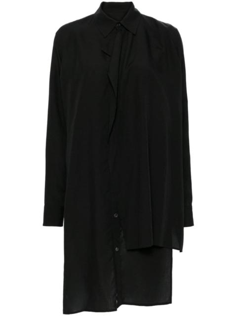 Yohji Yamamoto layered-design shirt