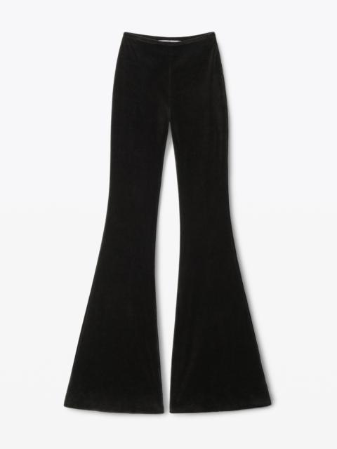 Alexander Wang FLARED PANT IN VELOUR