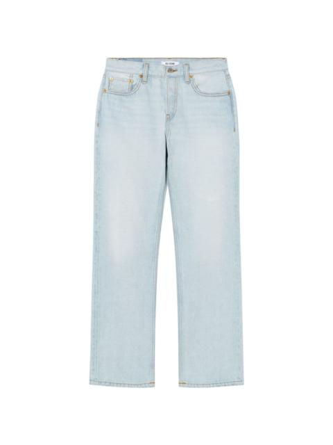 Easy straight cropped jeans