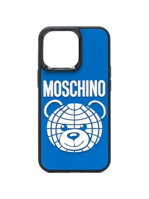 Moschino Teddy Bear motif iPhone 13 Pro case