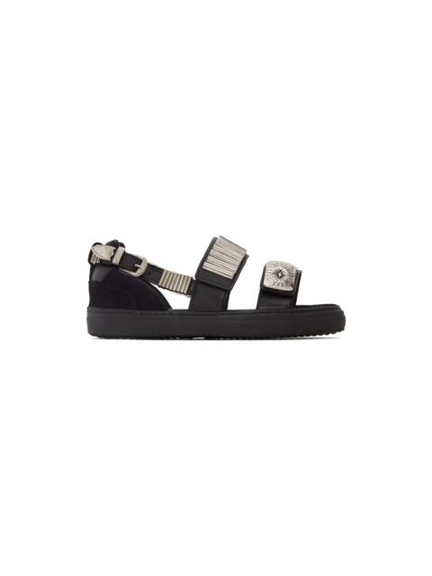 TOGA PULLA Black Sneaker Sandals