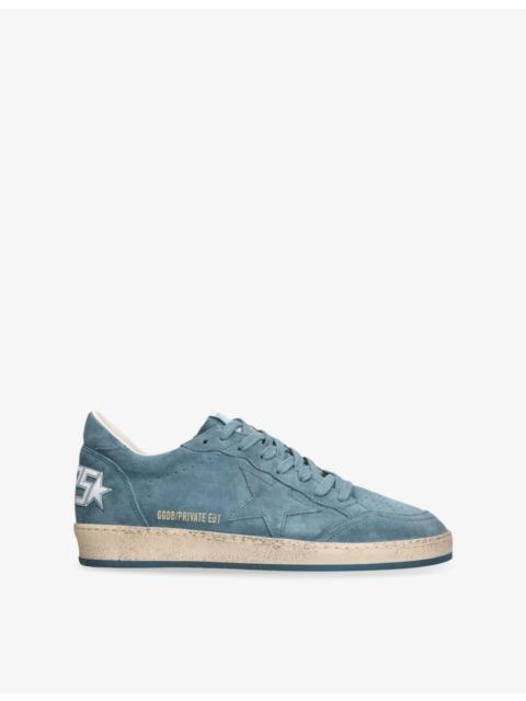 Golden Goose Ball Star Exclusive Suede Low-Top Trainers