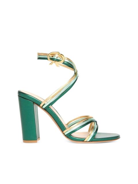 Gianvito Rossi 85mm Calissa leather sandals