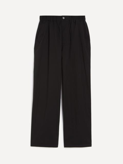 FRAME Relaxed Cotton Trousers