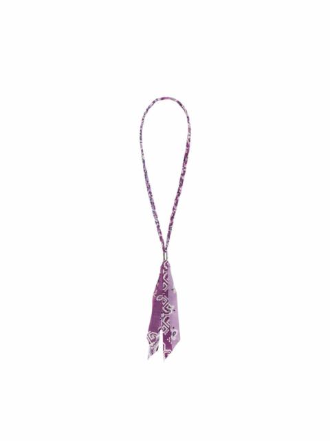 Kapital BANDANA FRINGE NECKLACE