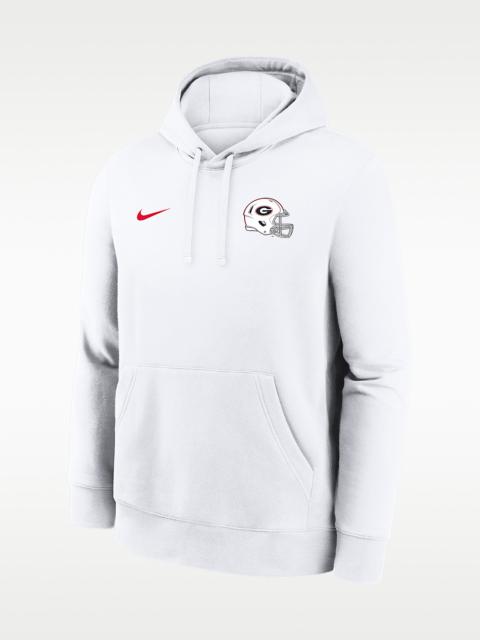 Nike Georgia 2026 White Out Dress Code Men's Nike College Pullover Hoodie