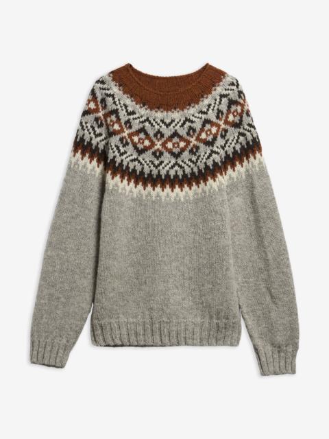 Barbour Fair Isle Made in Scotland Crew-Neck Jumper