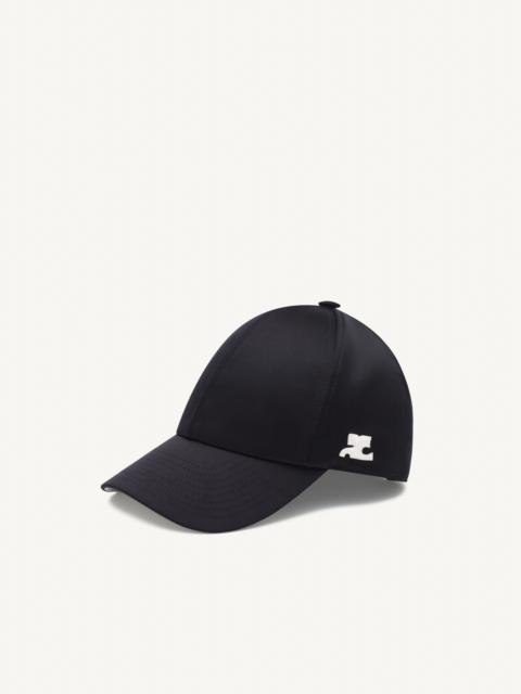 courrèges CLASSIC SATIN CAP