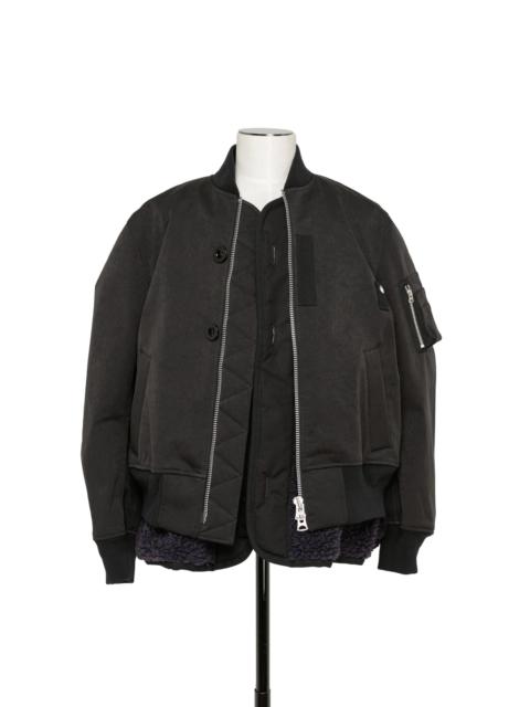 sacai Faux Suede Mix Blouson