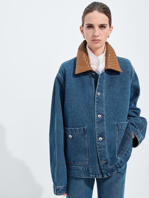 Bottega Veneta Medium Indigo Denim Jacket