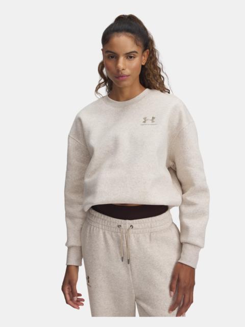 Under Armour Women's UA Icon Fleece Oversized Crew