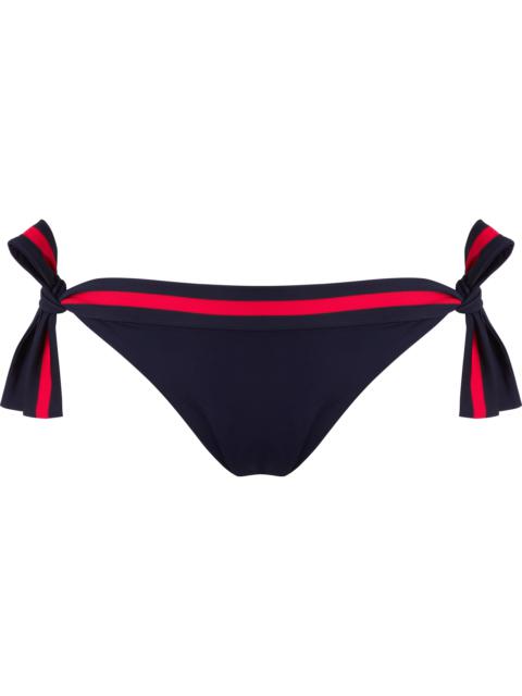 Vilebrequin Women Side Tie Bikini Bottom Solid - Vilebrequin x Ines de la Fressange