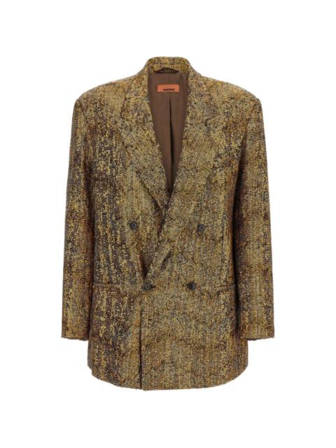 Missoni sequin-embellished double-breasted blazer