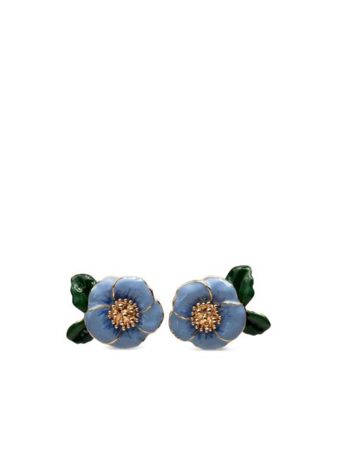 CAROLINA HERRERA flower earrings