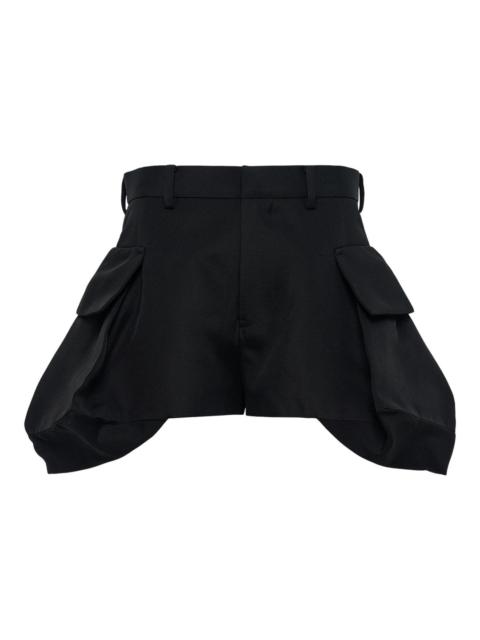 sacai Double-Faced Silk Cotton Shorts