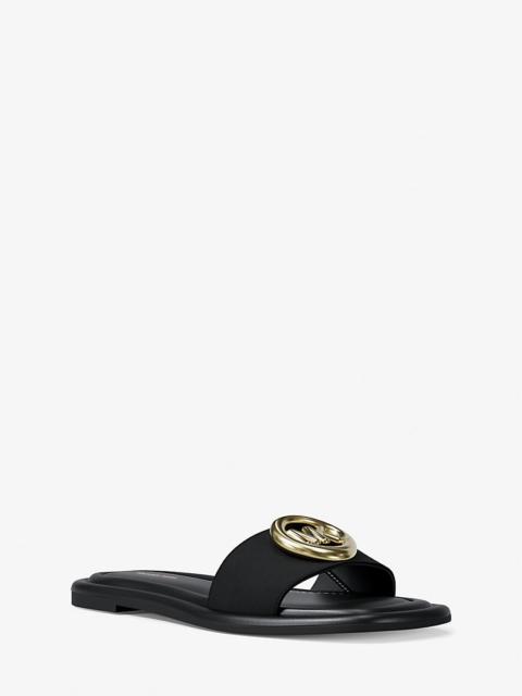 MICHAEL KORS Milan Suede Slide Sandal