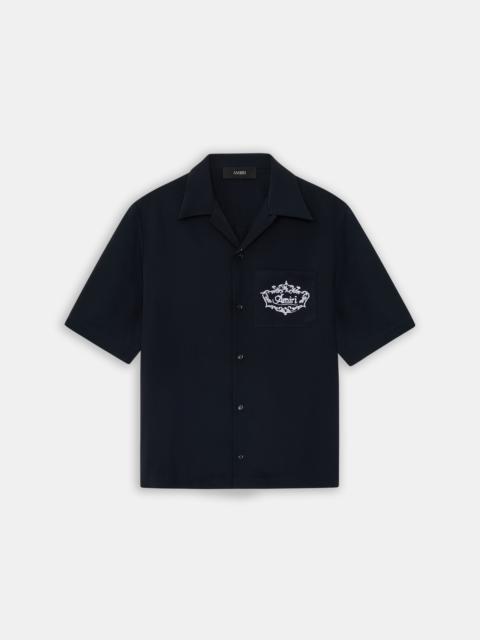 AMIRI CHATEAU CREST CAMP SHIRT
