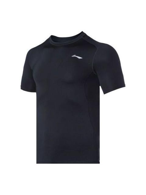 Li-Ning Li-Ning Training T-Shirt 'Black' AUDQ041-1
