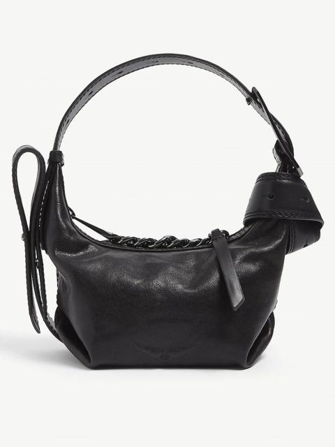 Le Celia XS leather shoulder bag