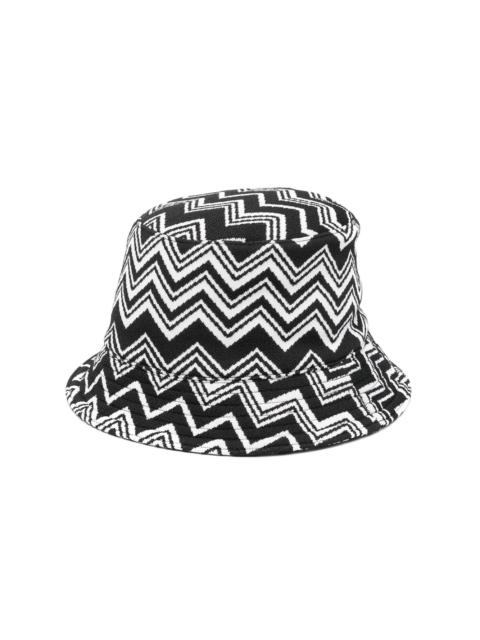 Missoni zig-zag print bucket hat