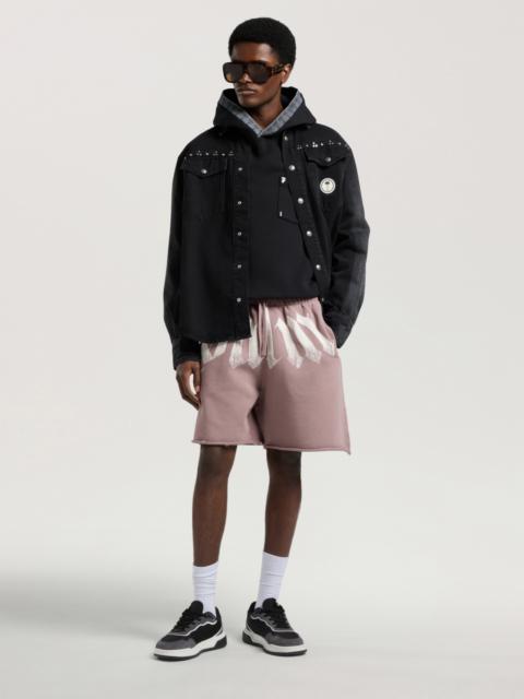 Palm Angels Big Waist Logo Sweatshorts