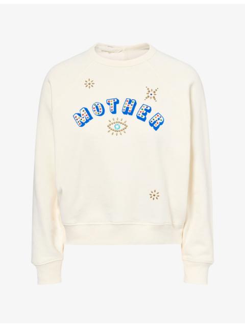 MOTHER The Concert Starry-Eyed Cotton-Jersey Sweatshirt