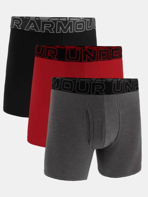 Under Armour Men's UA Performance Cotton 6" 3-Pack Boxerjock®