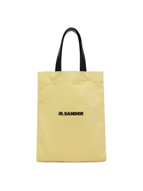 Jil Sander Yellow Medium Book Tote